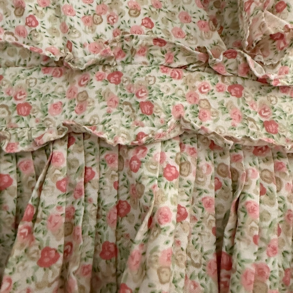 The impeccable pig Floral Ruffle Tiered Dress - Picture 3 of 6
